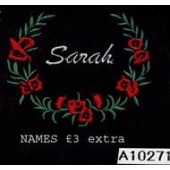 FLORAL - NAME £3 EXTRA